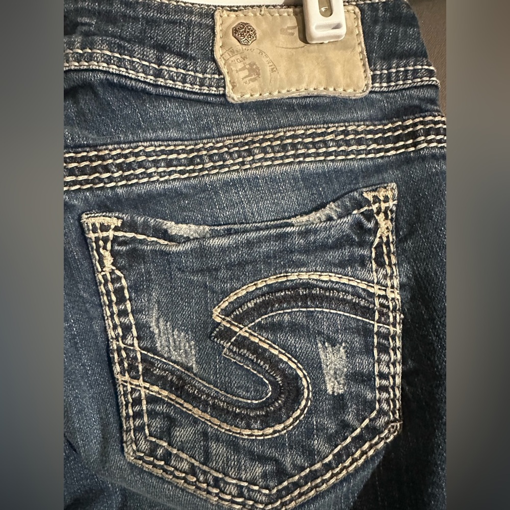 Silver Jeans Dark Blue Boot Cut Women's Jeans